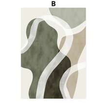 1pc Scandinavian Minimalist Boho Wall Art Posters Abstract Decorative Painting HD Canvas Prints Home Bedroom Living Room Decoration No Frame - Multicolor - View 14