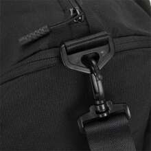 Nike Bolso de mano, equipaje, bolsa de viaje, bolsa deportiva, bolsa de gimnasio de gran capacidad, unisex - negro puro - Ver 5