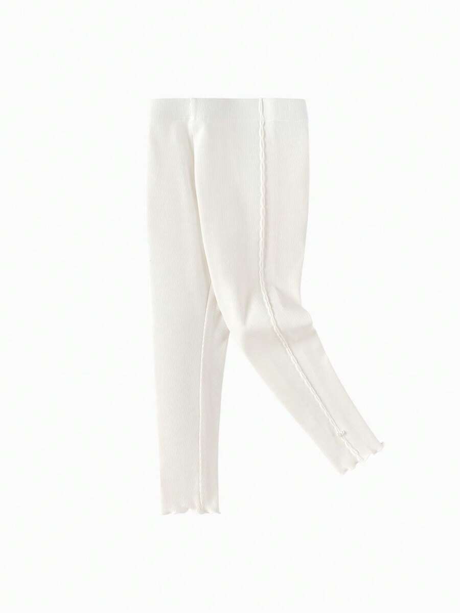 Balabala 女童性能打底褲，新款春季打底褲 - 米色 - 查看 1