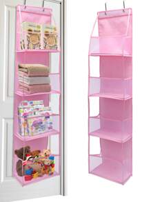 1pc 4 Layer Over The Door Hanging Organizer,Cosmetics Wall Hanging Storage Organizer,Large Capacity Mesh Holder With Clear Pockets Hanging Storage Bag,For Kitchen Nursery Bathroom Closet,Bedroom,Dorm,Baby Diapers,Kids Toys.(4 Layer Multicolor)Bedroom,Organizer,Organiser,Home Storage,White T Shirt Women,Black Pants Women,Ladies Winter Clothes,Dress,Winter Clothes For Ladies,Elegant Woman Dresses,White Shirt For Ladies,Long Sleeve,White Jumpsuit For Women,Spring Dresses For Women,Spring Outfits For Women,Spring,Spring Clothes,Minimalist,Summer Tops