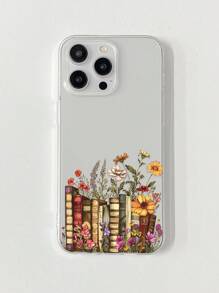 Ốp lưng điện thoại trong suốt in họa tiết hoa, kiểu dáng thanh lịch và tươi mới, thích hợp làm quà tặng cho bạn bè, người yêu hoặc chính bạn, tương thích với ốp lưng và Galaxy, ốp lưng điện thoại, ốp lưng 17 Pro Max, vỏ bảo vệ, ốp lưng điện thoại dễ thương, vỏ bảo vệ Galaxy - Nhiều màu - Xem 6