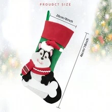 Christmas Stockings Hanging Ornaments, Cat/Dog Stocking For Christmas, Home Decorations Party Supplies