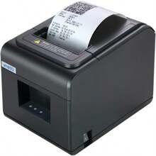 Vretti Thermal Receipt Printer 3'1/8 80mm Direct Thermal Printer With USB Serial Lan Port - POS Printer ESC/POS Command Support Cash Awer - USB+串口+網絡 - 查看 1