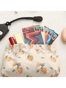 Sac de rangement pour serviettes hygiéniques pour femmes, porte-cartes de crédit, pochette pour serviettes, serviettes, cosmétiques et pièces de monnaie. Idéal pour les vacances, la plage, la salle de bain, la chambre à coucher. Grande capacité.