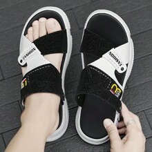 Men's Fashion Versatile Summer Sandals - Black - View 5