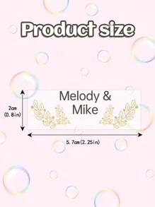 45pcs Wedding Bubble Tube Labels, Personalized Wedding Labels,Wedding Stickers Custom,Bubble Wand Label Clear, Bubbles Wedding Label,Bubble Party Custom Transparent Stickers