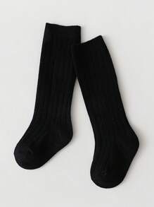 4 Pairs Children Versatile Knee-High Socks, Suitable For Everyday Wear