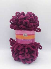 1 件 8 米柔软纱线，适用于手工 DIY 编织娃娃、包、毛衣、毛毯等，每件 100 克 - 彩色 - 查看 13