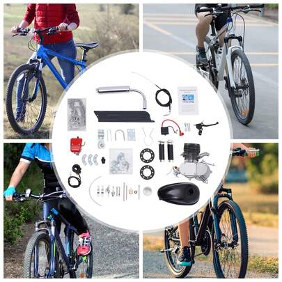 kangten 100cc 2-Stroke Bicycle Engine Kit Motorized Bike Motor Petrol Gas Engine CDI