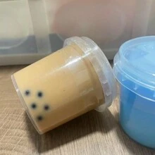 1pc/超大不粘手/泡泡糖，实惠泡泡糖，透明果酱泡泡糖