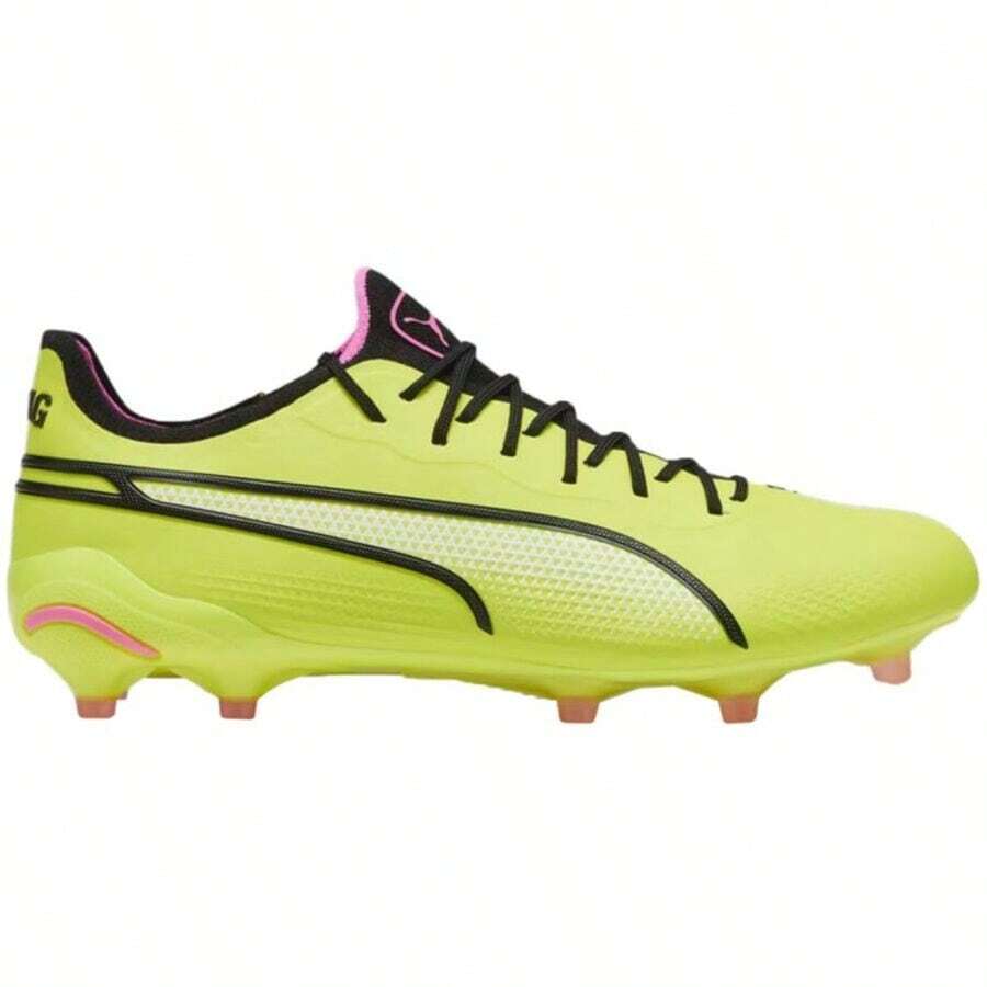 Puma King Ultimate FG/AG M 107563 06 Football Shoes - Yellow - View 1