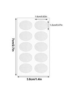 100/200 miếng dán hỗ trợ dái tai, miếng dán khuyên tai, miếng nâng khuyên tai và miếng lót khuyên tai dùng làm miếng đệm hỗ trợ, miếng dán nâng khuyên tai, thích hợp để đeo khuyên tai trong thời gian dài - Nhiều màu - Xem 2