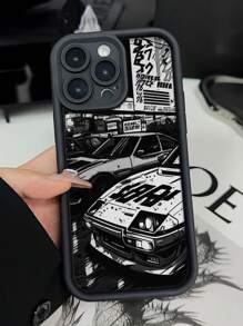 精密穿孔直边黑白汽车喷漆防摔手机壳兼容 iPhone P14 Pro Max、P13、P11、P12、XR、7/8;Galaxy S24、A03s、A03 Core、A04、A12、A13、A14、A21s、A22、A23、A24、A32、A33、A34、A51、A52、A53、A54、A71、A72、A73、S20 FE、S21、S22;Redmi 9、9A、10A、10C、Note 9、Note 10、Note 11、Note 12、12、12C - 彩色 - 查看 3