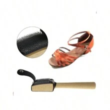 Dance Shoes Brush Wooden Brush Light Leather Abrasive Leather Special Multi-Functional Cleaning Brush Polishing Brush Brush, Dance Shoes Brush