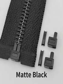 20pcs Premium Metal Zipper Sliders In Golden, Silvery, Bronze & Black - Smooth For DIY Clothing And Luggage Repair