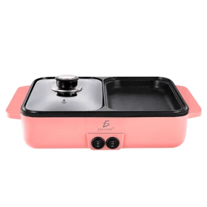 Parrilla Eléctrica 2 en 1 Cocina y Calienta