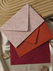 20pcs/10pcs/5pcs Envelopes, Office Envelopes, Wedding Invitation Cards, Western Business Invitation, Envelope Cards, Premium Linen Envelopes, Gift Cards, Woodgrain Envelopes, Wax Seal, Stationery, VIP Invitations