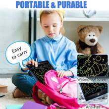 Tablettes d'écriture LCD 12 pouces, lots de planches à dessin électroniques effaçables et colorées pour peinture et dessin. Cadeaux d'apprentissage pour garçons et filles. Tablette de dessin magique pour enfants. Cadeaux éducatifs de Noël et d'anniversaire pour les filles et garçons de 3 à 6 ans