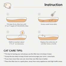 FUKUMARU Tofu Cat Litter, 12lb Clumping Litter For Cats, Mixed Corn Pellets, Dust- And Easy Clumping, Odour Control, Flushable, Low Residue - Hương thơm của trà trắng - Xem 8