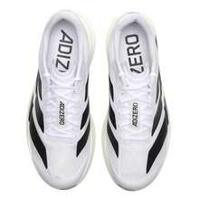 Adidas Giày tập luyện thể hình Adizero Evo SL M dành cho nam, Giày chạy bộ nhẹ, thoáng khí, chống sốc, Giày thường ngày JH6206 - Trắng/Số 1 Đen/Trắng - Xem 4