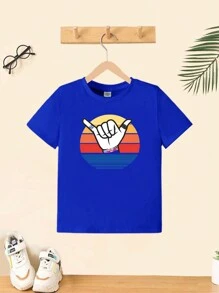 Tween Boys Sets - 寶藍色 - 查看 2