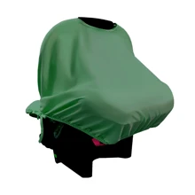 Combo - Capa para Bebê Conforto, Capota Protetora Solar e Protetores de Cinto - Diversas Cores - Verde Militar - Visão 4