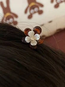 10pcs/Set Camellia Flower Rhinestone Mini Clip, Super Fairy Sweet High-End Princess Hairpin, Fashion Elegant Versatile Bangs Side Hair Clip, Suitable For Daily Outfit, Photo Shoot, Outdoor, Commute, Date, Beach Holiday Hair Claws Claw Clips Hair Clips Hair Jaw Clip Hair Clamps Hair Clutch Hair Catcher Clip