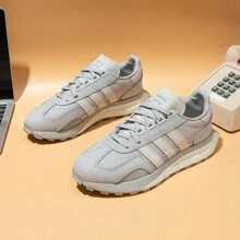 נעלי ספורט אדידס מקוריות RETROPY E5 רטרו נמוכות IF3943 לגברים ולנשים - אפור - ראה 1