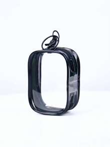 Portable Storage Bag Mini Zipper Bag Travel Storage Bag Bag Accessories Headphone Charger And Data Cable Organizer Cosmetic Bag Makeup Bag Multifunctional Case With Keychain For Women And Girls For Cosmetics Electronic Cables Perfume Keys Bracelets And Small Accessories Travel Essential Accessories For Outdoor Office Back To School Beach Essentials Camping Essentials Beach Accessories Travel Must Haves - Multicolor - View 4