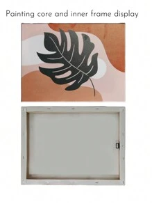 1 pieza de arte de pared de lienzo con diseño personalizado de rompecabezas, estilo de arte abstracto moderno, patrón geométrico multicolor, diseño de colgar sin marco, adecuado para decoración de habitación, decoración del hogar, decoración de pared, decoración de dormitorio, ideal como elementos de decoración de la habitación, suministros de decoración del hogar, regalo perfecto para novio, novia, padres