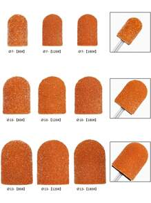 Buffing Removal Cap For Foot Care, Dead Skin, Callus, Manicure, Grinding Drum Bearing Buffing Wheel - Multicolor - View 3