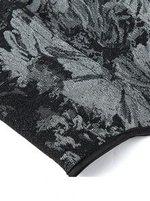 Women's Vintage Strapless Bodycon Bustier Corset Top, Fishbone Shapewear Cropped Sexy Camisole For New Year Party, Valentine's Day, Holiday, Halloween Costume