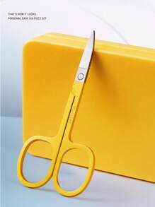6 In 1 Plastic Box Nail Clipper Set, Nail Clipper Set With Ear Pick And Nail File, Sharp Edge Fingernail And Toenail Clipper Cutter For Manicure And Pedicure, It Is The Preferred Choice For Personal Use And Gifts