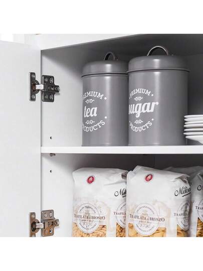 SoBuy Kitchen Trolley Storage Mobile Cabinet Rubber Wood Worktop W72 D42 H84cm FKW123 WN view 7