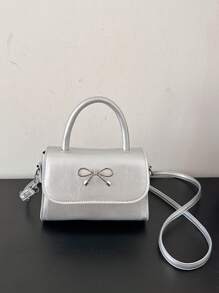 A Mini Casual, Versatile, Fashionable And Simple Cross-Body Bag With A Diamond-Shaped Bow. Lipstick Suitable For Daily Use, Going Out, Shopping, Dating. Coin Purse That Can Be Worn On One Shoulder Or Across The Body. Birthday Gifts, New Year Gifts. - Multicolor - View 11