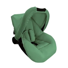 Combo - Capa para Bebê Conforto, Capota Protetora Solar e Protetores de Cinto - Diversas Cores - Verde Militar - Visão 3