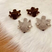 1pc Plush Pet Doll, Dog/Cat Doll Flying Squirrel Shaped Plush Doll With Crinkle Paper Inside, Chew Resistant Cute And Fun Plaything