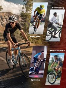 [Spring/Summer] X-TIGER Men's Padded Bike Shorts - Men's Cycling Shorts With 5D Gel Padding For Mountain Bike And Road Bike