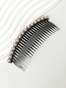 4pcs Women's Colorful Rhinestone Flower Hair Combs, Suitable For Daily Use Elegant Tiaras,Hair Accessories,Wedding,Bride Hair Styling,Side Comb, Head Accessories, Party - Multicolor - View 11