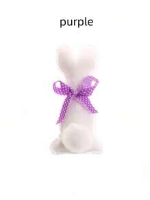 1 件复活节春季兔子装饰，DIY 节日家居装饰道具篮子托盘