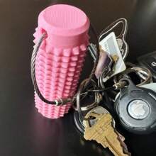 Spiky Grippie Stim 钥匙扣、缓解焦虑疼痛刺激 Bumpy Fidget 钥匙扣、缓解压力、注意力缺陷多动症、便携式迷你滚轮按摩钥匙扣、通风钥匙吊坠、送给朋友的新奇礼物、门上收纳架、Perchero、墙壁衣架、挂钩、墙钩、衣架、墙框、衣帽钩、图片墙框 - 彩色 - 查看 10