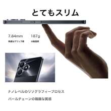 Realme Note 60 Unlocked Cellphone 6GB+128GB Global Version, 4G LTE, Andriod 14 Smartphone, 6.74''HD 90Hz Display, 5000mAh Battery Celulares, 32M Camera Mobile Phone 7.79mm Ultra Thin, No Adaptor