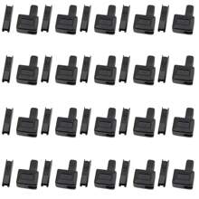 20pcs Premium Metal Zipper Sliders In Golden, Silvery, Bronze & Black - Smooth For DIY Clothing And Luggage Repair