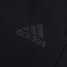 Adidas 男士休闲裤，TKO PANTS M，抽绳腰带慢跑裤，锥形裤腿，针织休闲裤，跑步健身运动裤，黑色，半紧身，CW5782 - 黑色 - 查看 5