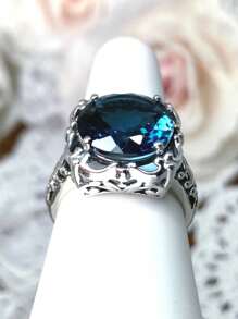 1pc Fashionable Vintage Silver Plated Ring, Symbol Of Eternal Love. Perfect Gift For Birthday, Christmas, Anniversary