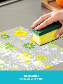 1pc/4pcs/8pcs 45*29cm Cuttable PEVA Refrigerator Mat, Rectangle Waterproof Refrigerator Liner, Moisture-Proof Pad, Washable Shelf & Drawer Liner, Placemat For Home ,Dehumidifier For Home