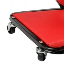 Foldable Garage Mobile Mechanics Creeper Bench 2 In 1 Workshop Trolley Padded Car Repair 360° Rotating Resting Board Stool - Red - View 8