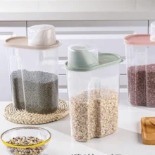 Set De Contenedores De Plástico Para Cereales Alimentos Jabon - Pack 3 Grandes - Ver 8