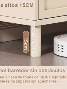 Zapatera Organizador Blanco Zapatero Organizador 3 Puertas - Camel - Ver 6