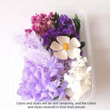 1 盒永生花 DIY 材料套装，节日礼物，热销现货 - 紫色系 - 查看 8